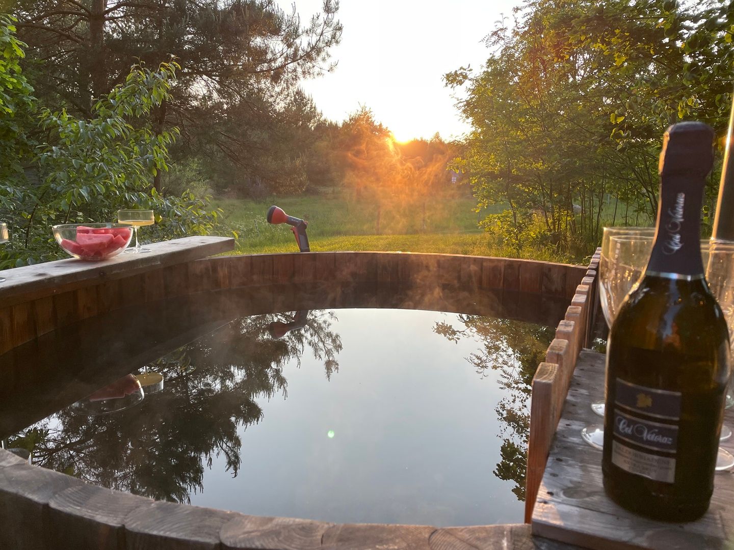 Outdoor venue seating