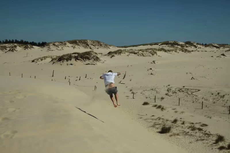 Szybki wypad nad morze - Łeba 68 km